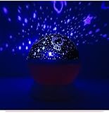 Sternen-Nachtlicht Projektionslampe Beleuchtung Nachtlicht Sternenhimmel Projektor 360 Grad Romantische Nacht Lampe Tischlampe mit USB für Schlafzimmer, Kinder Zimmer, Weihnachten, Hochzeit, Geburtstag, Party - 6