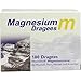 Produktbild Magnesium m Dragees - 100 Dragees mit Magnesiumcitrat für Muskeln, Nerven, Knochen und Zähne (100)