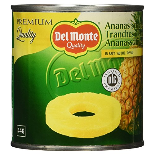 Preisvergleich Produktbild Del Monte Ananas Scheiben in Saft, 435 g