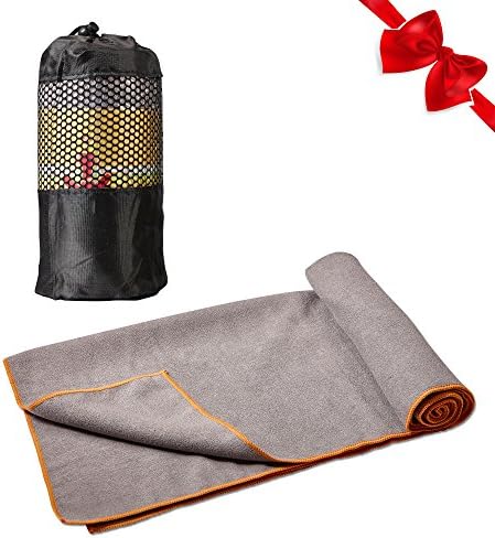 Angelland Yoga Towel Microfiber Mate Blanket Soft Anti-Slip Absorb Quick Drying Gym Pilates Outdoors Sports Camping Fitness