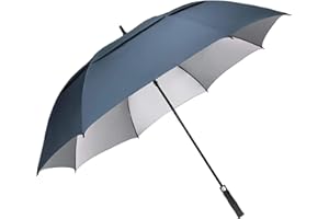 G4Free 54/62/68 pulgadas extra grande paraguas de golf a prueba de viento protección UV apertura automática doble techo ventilado paraguas paraguas de gran tamaño