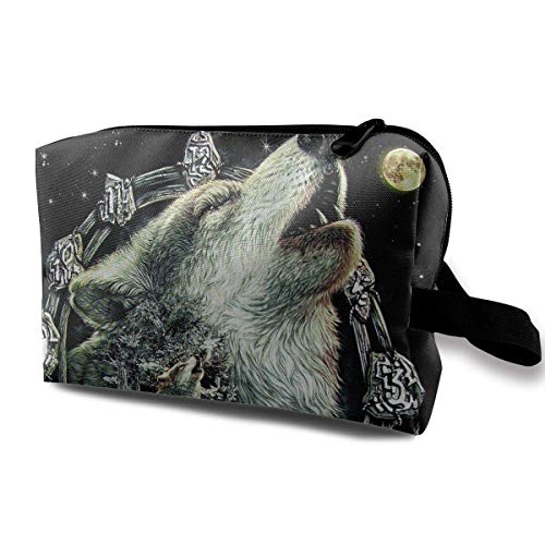 Catchers Wolf Receive Bag Handbag Hand Travel Wash Bag
