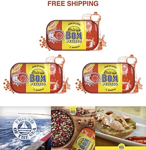 Tuna in vegetable oil with 5 peppers, Bom Petisco / Portugal