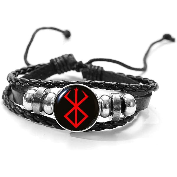 Berserk Guts Sear Badge in lega Berserker Spilla Cosplay, Misura unica, Zinco