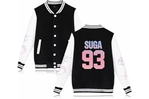 Dolpind BTS Love Yourself Baseball Jacke Bangtan Boys Merchandise Jimin Jungkook Hoodie