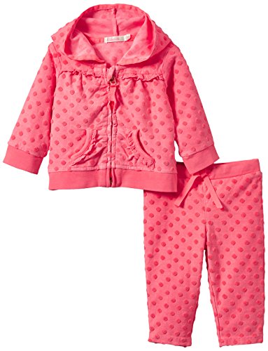 Billieblush Baby Girls 0-24m ENSEMBLE JOGGING Tracksuit, Pink (Rose Fluo), 12-18 Months (Manufacturer Size: 18 Months)