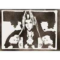 Sephiroth Final Fantasy Handmade Street Art - Artwork - Poster