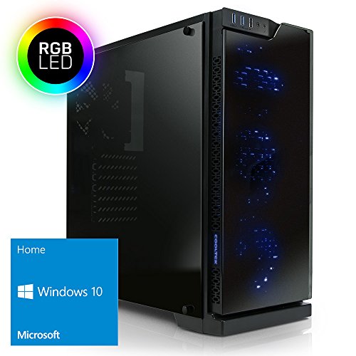 Kiebel Gamer-PC [184194] AMD Ryzen 7 1800X (8x3.6GHz) | 16GB DDR4-2666 | 500GB M.2 SSD + 2TB | NVIDIA GeForce GTX 1080 8GB | ASUS | USB3 | DVD | Sound | Win10 | Gaming Computer
