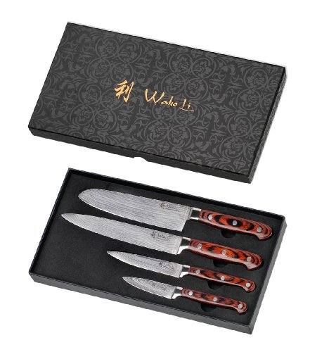4er Damastmesser Set – Wakoli Jimu - 2