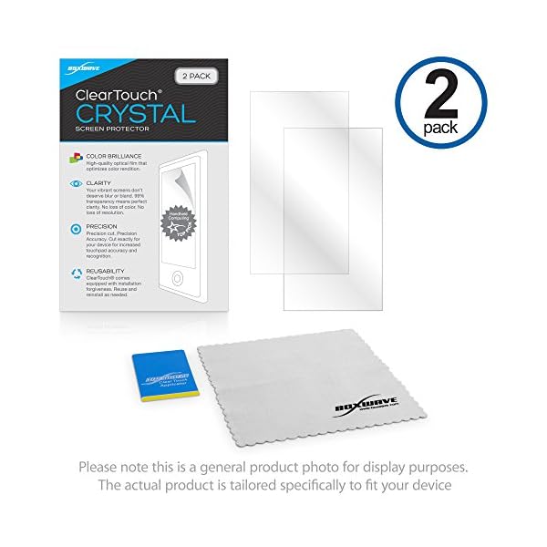 Suunto Spartan Ultra Screen Protector, BoxWave® [ClearTouch Crystal (2-Pack)] HD Film Skin - Shields From Scratches for Suunto Spartan Ultra, Sport Wrist HR Baro, Sport - Image 4