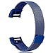 Produktbild Mornex Kompatibel Fitbit Charge 2 Armband, Milanese Edelstahl Ersatz Klassisch Smart Watch Armbänder, stylishe Zubehörkollektion,Blau
