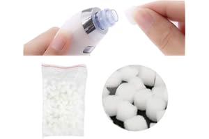 ZJchao Lot de 150 éponges filtrantes de rechange pour aspirateur Comedo