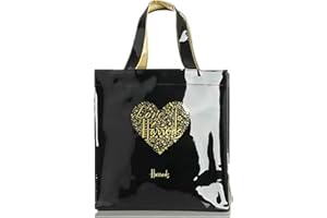 UKKD Borsa donna Borsa Da Donna Riutilizzabile In Pvc Borsa Eco-Compatibile Da Donna London Shopper Bag Bag Di Grandi Dimensioni Borsa A Tracolla Impermeabile,Piccolo