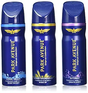 Park Avenue Classic Deodorant Set For Men 150ml Each (Combo Of 3)