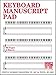 Produktbild Keyboard Manuscript Pad