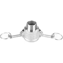 Raccordo Camlock Maschio In Acciaio Inox 316 DN20 3/4'' | Per Pompe, Trasferimento Liquidi | Filettatura Maschio - Foto 5