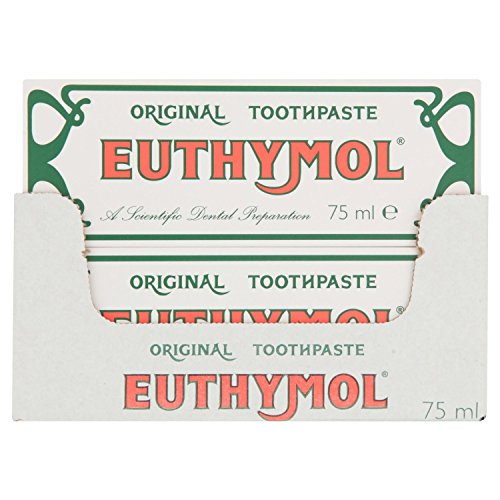 EUTHYMOL ORIGINAL TOOTHPASTE TUBE 75ML JOHNSONS x12