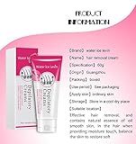 Enthaarungscreme , BINKBANGBANGDA Haarentfernung Creme Schnell und effektiv Haarentfernung Enthaarungsmittel Schmerzlose Haarentfernung Creme auf Bikini, Unterarm, Brust, Rücken, Beine und Arm für Männer und Frauen verwendet 1er Pack (1 x 60g) - 4