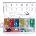 Produktbild Umfangreiches Kunststoff Sicherungen Typ 100 + Mini FK1 Flachsicherung-Sortiment 150-tlg. (im Aufbewahrungsbox/Sortimentsbox)