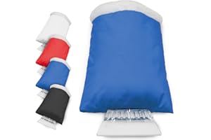 ANTEVIA MATÉRIAUX ANTEVIA - Skrobak do lodów z rękawicą do przedniej szyby samochodowej | Ponad 10 MODELI | Skrobak z przednią szybą z rękawicą do mrozu | Kolor: Niebieski (Dasha Niebieski)