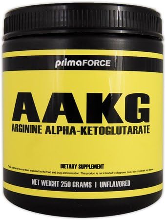 AAKG - 250g booster nitric oxide power energy strength muscle pump by Primaforce M
