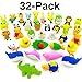 Produktbild monqiqi 32 Stück Radiergummis – Tier Puzzle Radierer für kleine Geschenke, Spiele Preise, Karneval und Schule Klassenzimmer