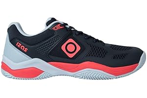 Izas Rockford Zapatillas de Padel para Hombre y Mujer con Cordones y Suela Antideslizante. Deportivas Acolchadas, Ligeras y Transpirables de Alto Rendimiento. Zapatos Unisex para Pádel