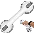 UCRAVO Helping Handle Bathroom Suction Grab Bar Rail for Safety – Hand Rail Support Bar Grip Bath Shower Bathtub Handle Mobility Balance Safety Aid Fitting for Tub, Handicap, Elderly, Injury, Kid