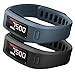 Produktbild SKYLET Colorful Fitness Ersatz Bands für Garmin Vivofit, Nicht für Garmin Vivofit 2/3/JR/HR (ohne Tracker), Black&Slate