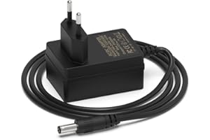 MJXYXCDH Caricabatterie 12V per auto elettrico da bambini, Caricatore adattatore universale per giocattoli guida elettrica di moto, SUV, ATV, ecc【12W 5.5 * 2.1mm】