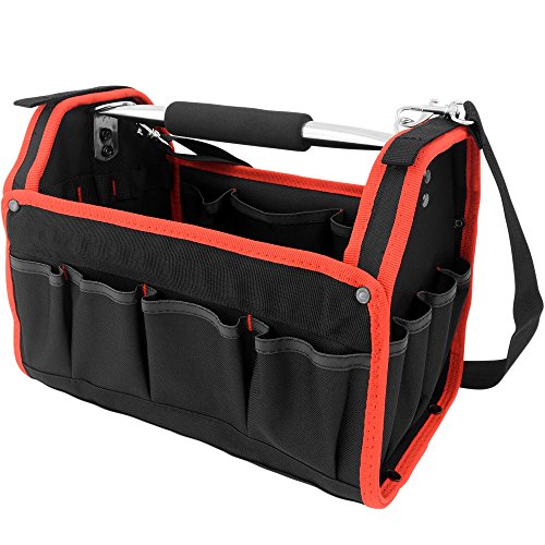 Werkzeugtasche Montagetasche Werkzeugbox Werkzeugkasten mit Schultergurt – L – Modellauswahl - 2