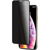 Coverzone Hayalet Gizlilik Filtreli Ekran Koruma İPhone 11 İle Uyumlu 0.33mm incelik Privacy Cam Hayalet 5D Gizlilik Filtreli