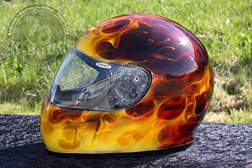Airbrush Schablone Freehand für Feuer & Flammen – Real Flames 2 Tlg. - 2