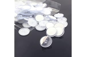 JUHONNZ Ganchos Autoadhesivos,100 Pcs Pequeño Gancho Adhesivo para Techo Reutilizable Ganchos de Plástico Transparente Ganchos de Pared para Colgar Paredes de Cocina Ventanas de Vidrio 2cm