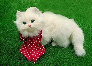 RvPaws Adjustable Bowknot Dog Puppy Pet Cat Bow Tie Necklace Collar Party Decor-1 Piece Design & Color May Vary