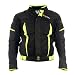Autofy Riding Tribe Full Sleeves Rider Armour Jacket (Black and Green, XL) RS.5735.00