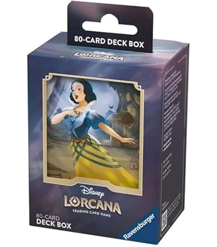 Ravensburger Disney Lorcana - Proteggi Carte Capitano Uncino, 65 Pezzi, Finitura Opaca, Regalo Per Collezionisti - 2