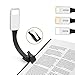 Produktbild Hianjoo LED Leselampe, 3 Einstellbare Helligkeitseinstellungen Leselampe mit Zwei Clips Flexible USB Wiederaufladbare Leselampe für Kindle/eBook Reader/Bücher / iPad [Super-Light] [Portable], Schwarz
