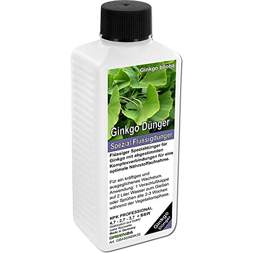 Ginkgo-Dünger Ginkgobäume düngen, Premium Flüssigdünger als NPK Volldünger
