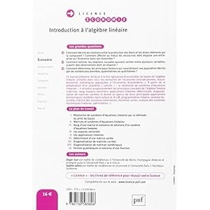 Introduction à l'algèbre linéaire Livre en Ligne Introduction à l'algèbre linéaire Livre en Ligne - Telecharger Ebook