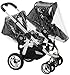 BTI iCANDY Peach x2 Rain Covers Fit Main Seat Unit & Second Seat When Tandem Mode