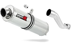 DOMINATOR EXHAUST SYSTEM DOMINATOR Terminale di Scarico Marmitta Silenziatore ST compatibile con XT 600 1982-1986 43F