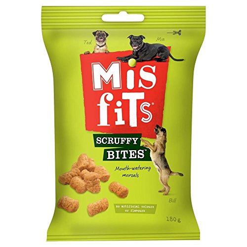 Preisvergleich Produktbild Misfits Scruffy Bites (180g) - Packung mit 6