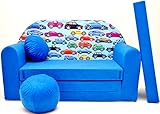 Kindersofa Spielsofa Minicouch aus Schaum Kindersessel Kissen Matratze Farbwahl