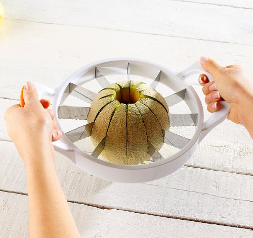 Rosenstein & Söhne Melonenteiler mit Edelstahlklinge - 3