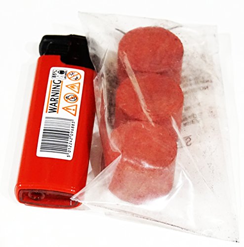 Preisvergleich Produktbild Smoke-Pellet, 3 Stück, Rot, Violett, Grün, groß