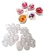 Produktbild Set aus 20 Stück Acrylformen Kugeln Tropfen Herzen teilbar Set 6cm 5cm 4cm Durchmesser durchsichtige Kugel zum Aufhängen Bastelkugel transparente Acryl Formen zum Befüllen Aufhängen Kunststoff Kugel zum Befüllen Gartenkugel Dekokugel Bastel Set Christbaumkugeln Acrylkugel Teilbar selber machen Christbaumschmuck gestalen Set Weihnachtskugeln Weihnachtsbaumschmuck Weihnachtsbaumkugeln zum selbst befüllen befüllbare Christbaumkugeln mit Aufhängeöse Acryl Kugel von CRYSTAL KING