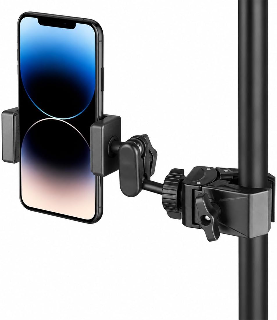 Qualité de Fabrication & Durabilité : 1 Support pour Téléphone sur Pied de Micro Pi