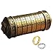 Price comparison product image Lincman-GQF Da Vinci Code Mini Cryptex For Christmas Valentine's Day Most Interesting Birthday Gifts For Boyfriend and Girlfriend Brain Teaser Lock Puzzles