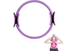 LABSTANDARD Pilates-Ring, magischer Fitness-Pilates-Ring mit doppelt gepolsterten Griffen, Übungs-Widerstandsausrüstung, Straffung, Yoga, Pilates-Ring für Frauen, Bauchmuskeln und Beine, Gewichtsverlust